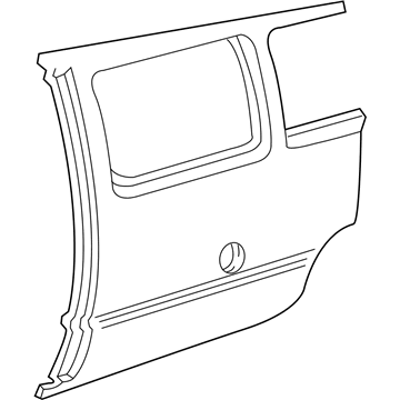 Ford F2UZ-15278A97-C Panel - Quarter - Outer