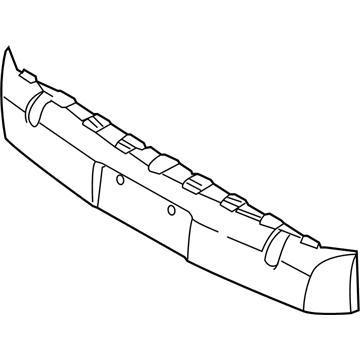 Ford 8S4Z-17C882-A Isolator Assembly - Bumper Bar