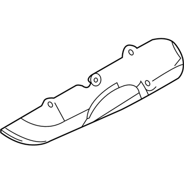 Ford 6L2Z-9Y427-AA Shield - Exhaust Manifold Heat