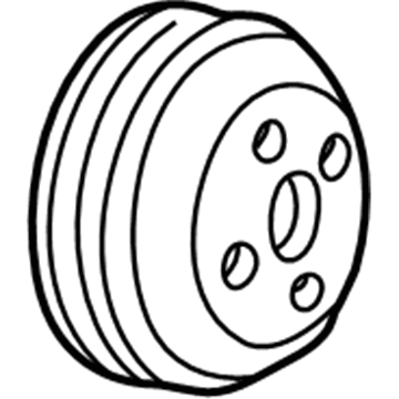 Ford 6L2Z-8509-AA Pulley - Water Pump
