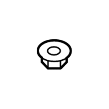 F75Z-16B460-AA Ford Reinforcement Nut Illustration 1 of 1