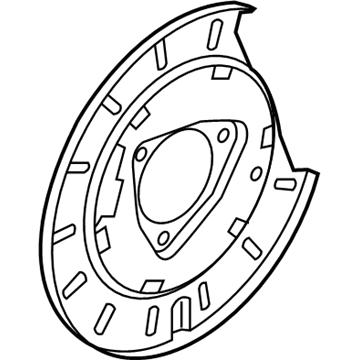 Lincoln DG1Z-2C028-A Shield