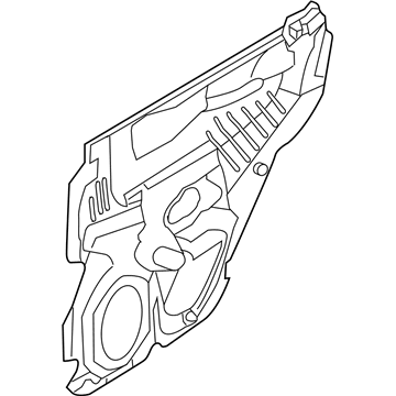 Ford 9L8Z-7827458-C Shield - Water Splash