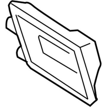 Ford F57Z-10061A40-A Latch Cover, Front F57Z-10061A40-A Ford Latch Cover, Front Illustration 1 of 1