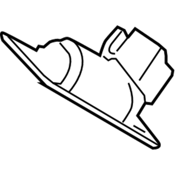 Mercury F87Z-1006072-AAA Lock Assembly - Door