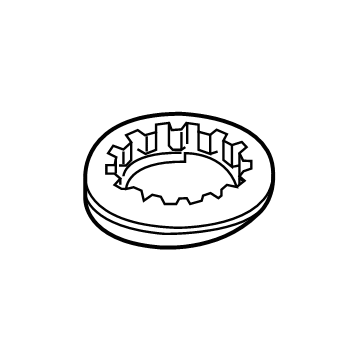 Lincoln LX6Z-5586-B Antisqueak - Rear Spring