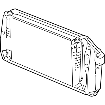 Ford H2MZ-8005-AC Radiator Assembly