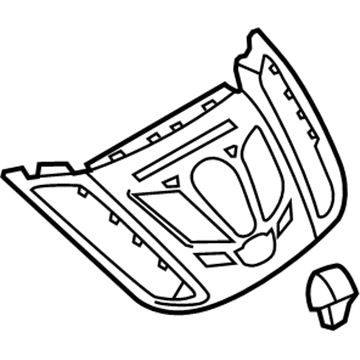 Ford CJ5Z-18842-EA Bezel