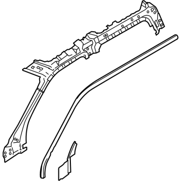 Ford HC3Z-2651186-A Rail Assembly - Body Side - Upper