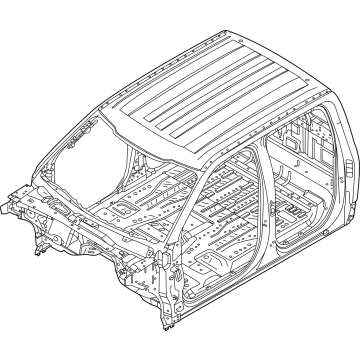 Ford PC3Z-26001B24-A Cab Assembly - Trimmed - Primed