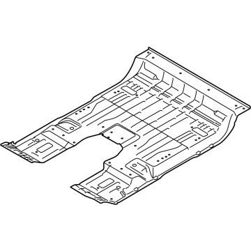 Ford FL3Z-1611135-C Pan Assembly - Floor Front