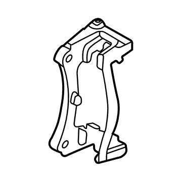 Ford LK4Z-2B511-B Plate Assembly - Brake Back