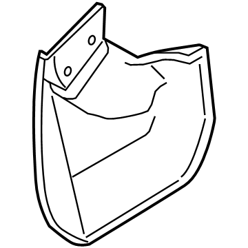 Ford BK3Z-9928370-AA Shield - Splash - Wheelhouse