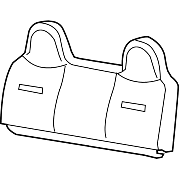 Ford 7C3Z-2564416-JA Cover Assembly - Seat Back