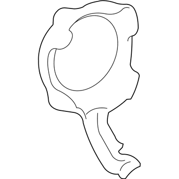 Mercury 3W3Z-15266-AA Bracket - Fog Lamp