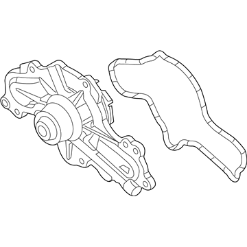 Ford DG1Z-8501-D Pump Assembly - Water