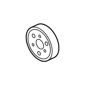 Ford HJ5Z-8509-A Pulley - Water Pump
