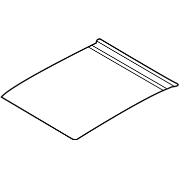 Lincoln GD9Z-54519A02-BA Panel Assembly - Sliding Roof Sunshade