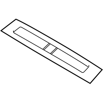 Lincoln GD9Z-5451916-A Panel Assembly - Roof Trim - Side Front