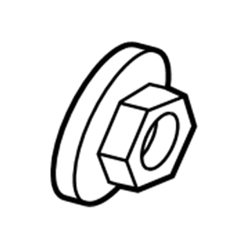Ford -W705967-S439X Nut And Washer Assembly - Hex.