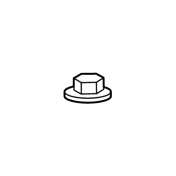 Ford FL3Z-00811-C Nut