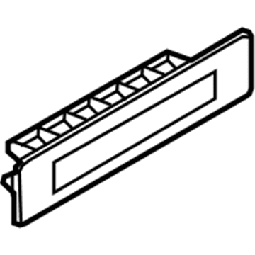 Ford 2T1Z-61280B62-A Grille Assembly - Vent Air Outer