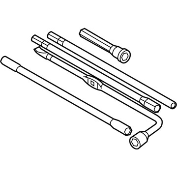 Ford 5C3Z-17081-AA Lever - Lifting Jack