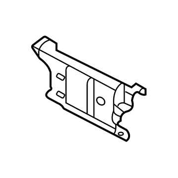 Ford M2DZ-17B984-A Plate - Bumper Mounting