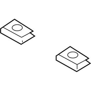 Ford D8BZ-14474-E Terminal - Male - Flat Type