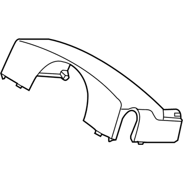 Ford BT4Z-3530-AD Shroud Assembly - Steering Column