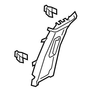 Ford KB3Z-2624346-AA Panel Assembly - Body Side Inner