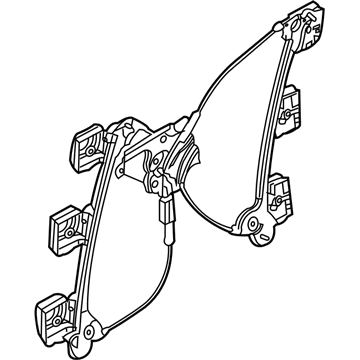 Ford AR3Z-6323208-A Regulator - Window - Less Motor