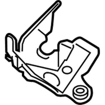 DV6Z-7474-A Ford Cable Bracket Illustration 1 of 1