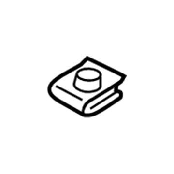 Ford -W520802-S439 Nut - Spring