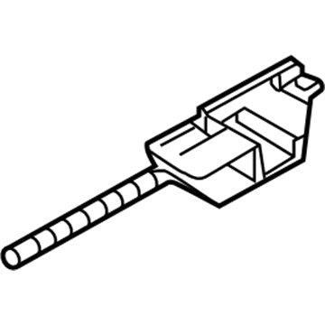 Ford BB5Z-78518A00-A Cable And Bracket Assembly - Control