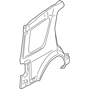 Ford 5F9Z-7427840-AA Panel - Body Side