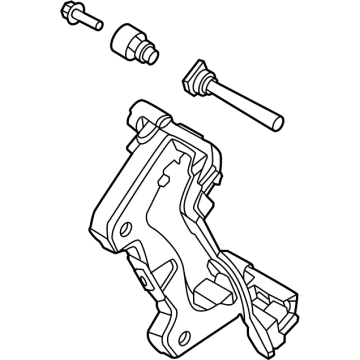 Ford MK4Z-2B511-A Plate Assembly - Brake Back