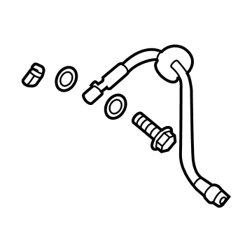 Ford CK4Z-2282-A Hose Assembly - Brake