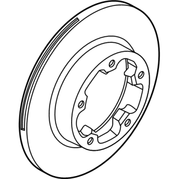 Ford CK4Z-2C026-D Rotor Assembly - Brake