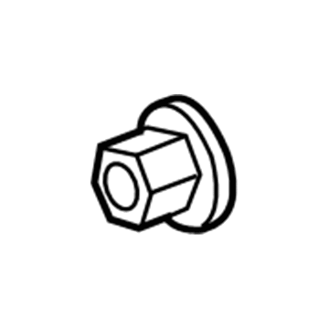 Mercury -W710015-S440 Nut And Washer Assembly - Castle