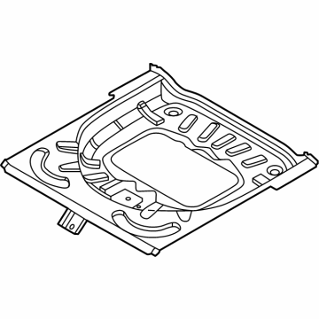 Lincoln PZ1Z-7847122-A Rear Floor Pan