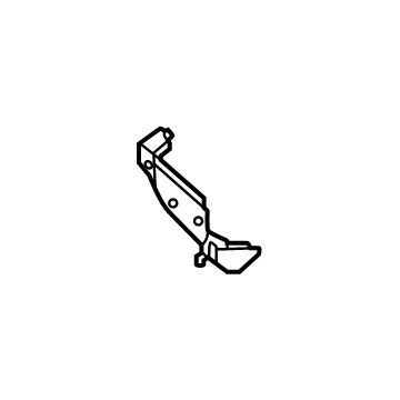 Lincoln PZ1Z-17A750-C Rear Rail Assembly Side Bracket