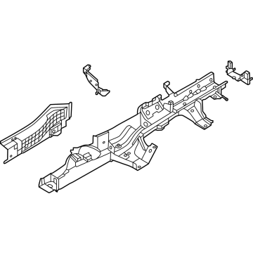 Lincoln PZ1Z-7810124-E Rear Rail Assembly