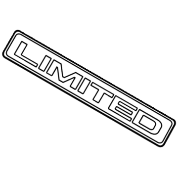 Ford 5L1Z-7842528-A Name Plate