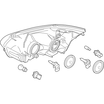 Ford CK4Z-13008-L Headlamp Assembly