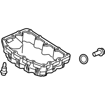 Ford BC3Z-6695-B Pan Assembly - Engine Oil
