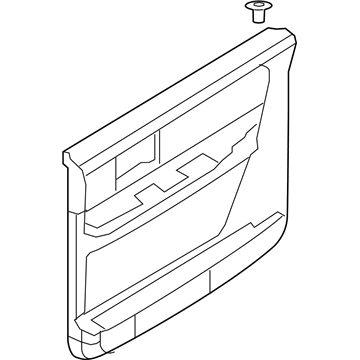 Lincoln 7L7Z-7827406-AA Trim Assembly - Front Door