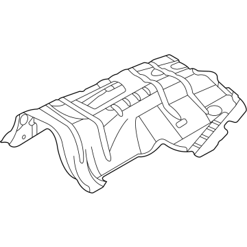 Ford MB3Z-5811172-C Insulator - Floor