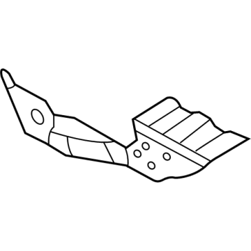 Ford MB3Z-5H207-B Heat Shield