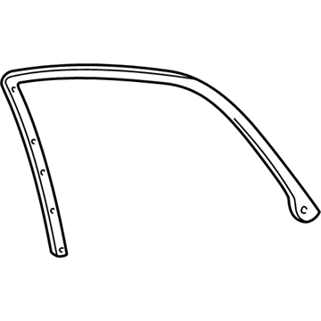 Ford 4F1Z-5425324-AA Weatherstrip - Air Conditioning